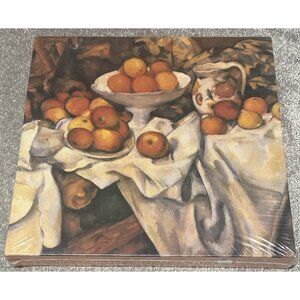 Apples And Oranges Paul Cezanne Fine Art Puzzle 500 Pieces 18" x 24" VTG 2002